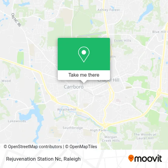 Rejuvenation Station Nc map