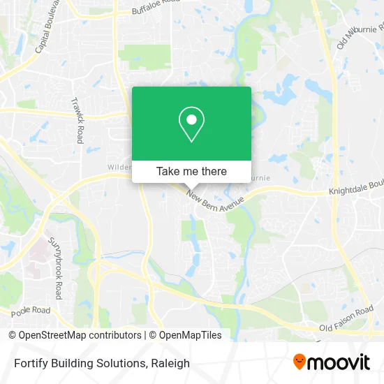 Fortify Building Solutions map