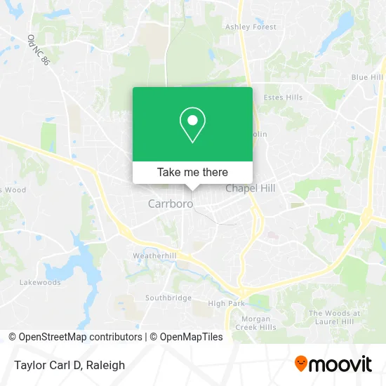 Taylor Carl D map