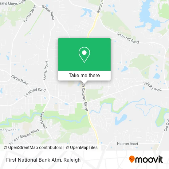 First National Bank Atm map