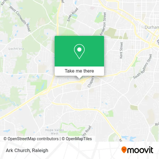 Ark Church map