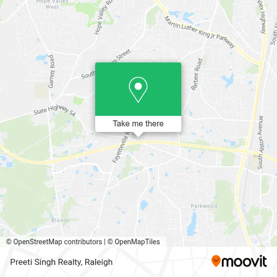 Preeti Singh Realty map