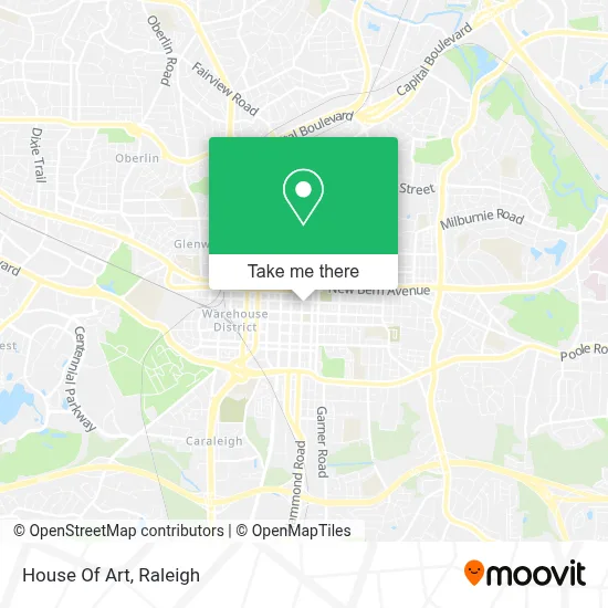 House Of Art map