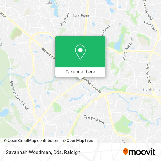 Savannah Weedman, Dds map