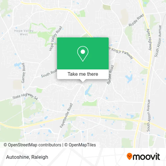 Autoshine map