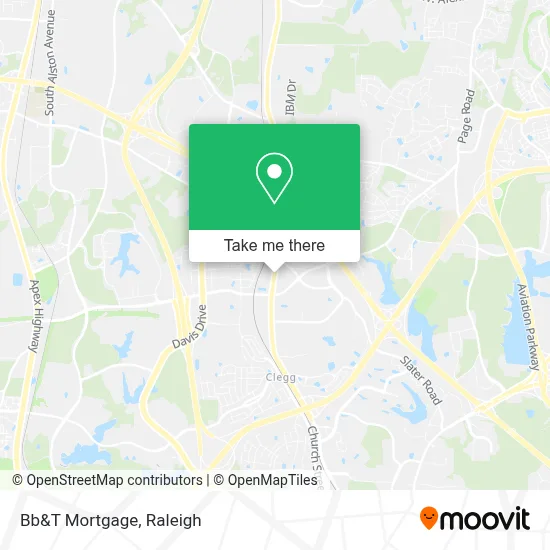 Bb&T Mortgage map
