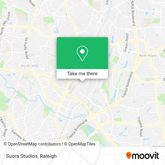 Suora Studios map