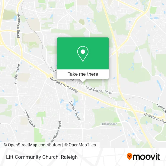 Lift Community Church map