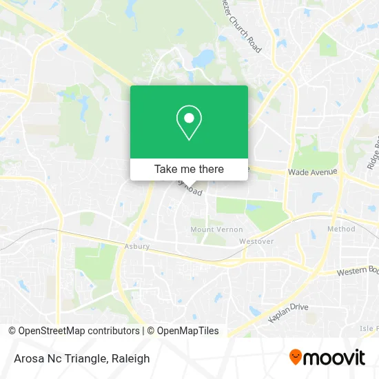 Arosa Nc Triangle map