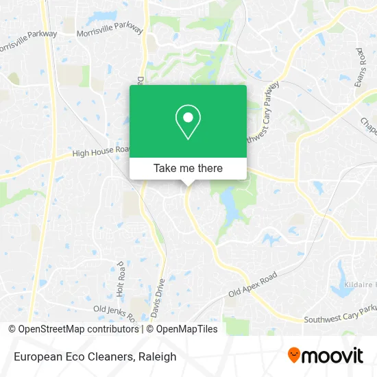 European Eco Cleaners map
