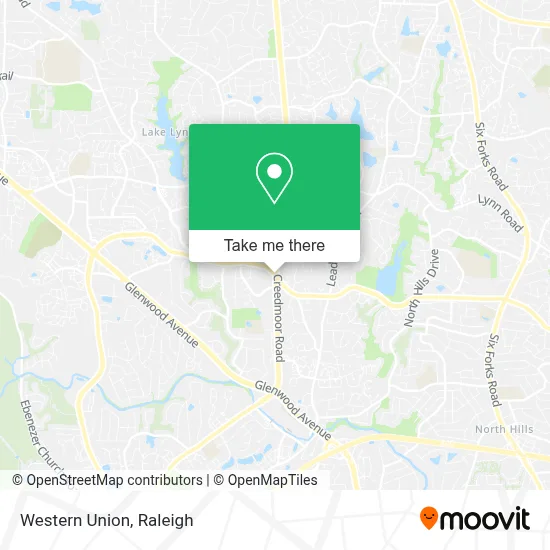 Western Union map
