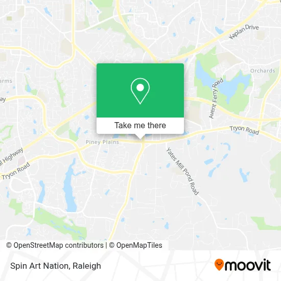 Spin Art Nation map