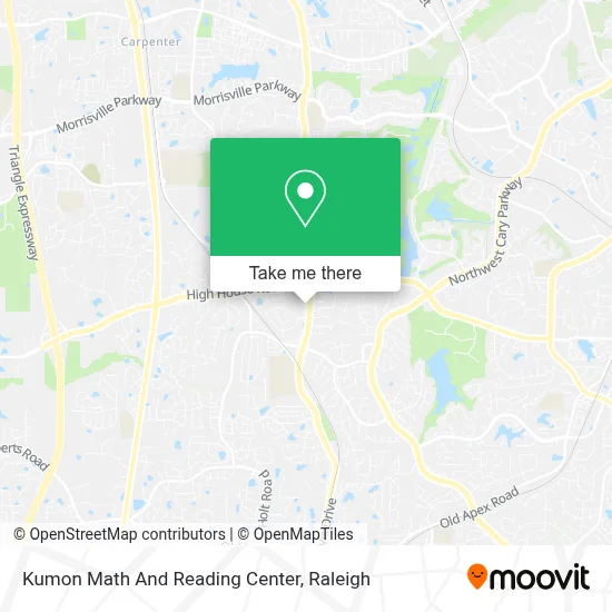 Kumon Math And Reading Center map