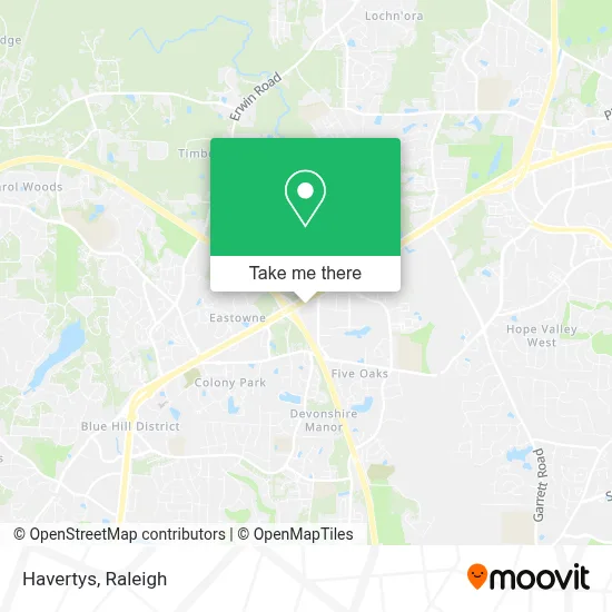 Havertys map