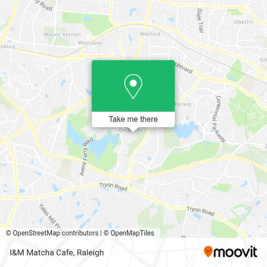 I&M Matcha Cafe map