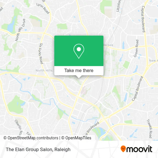 The Elan Group Salon map