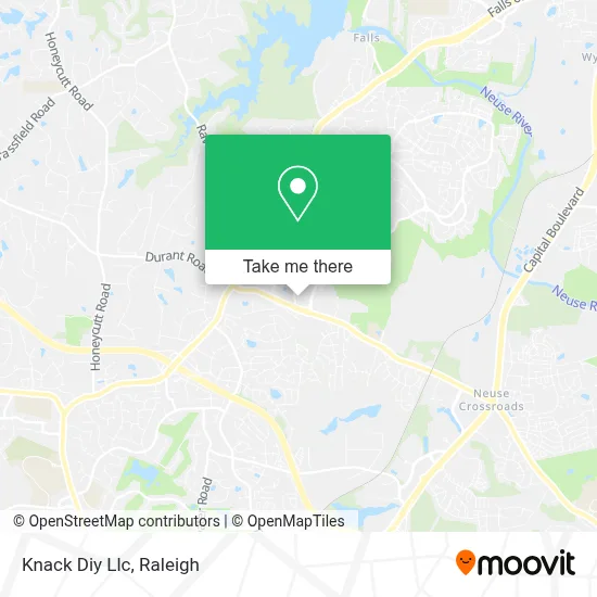 Knack Diy Llc map