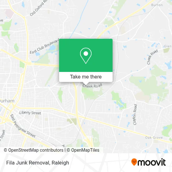 Fila Junk Removal map
