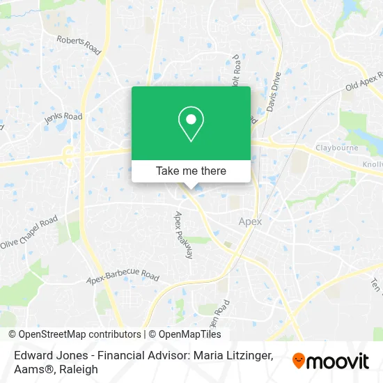 Edward Jones - Financial Advisor: Maria Litzinger, Aams® map