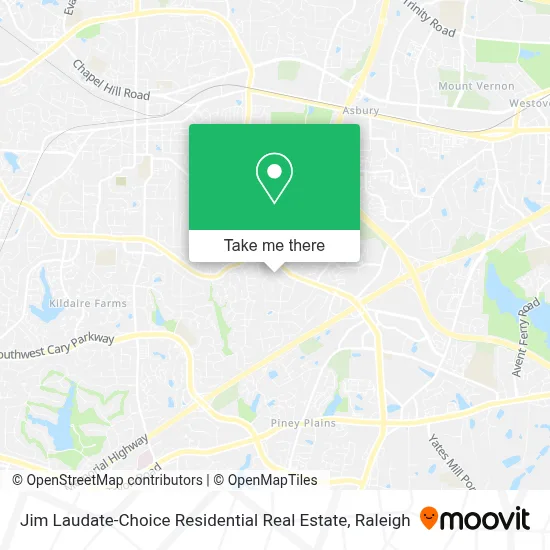 Jim Laudate-Choice Residential Real Estate map