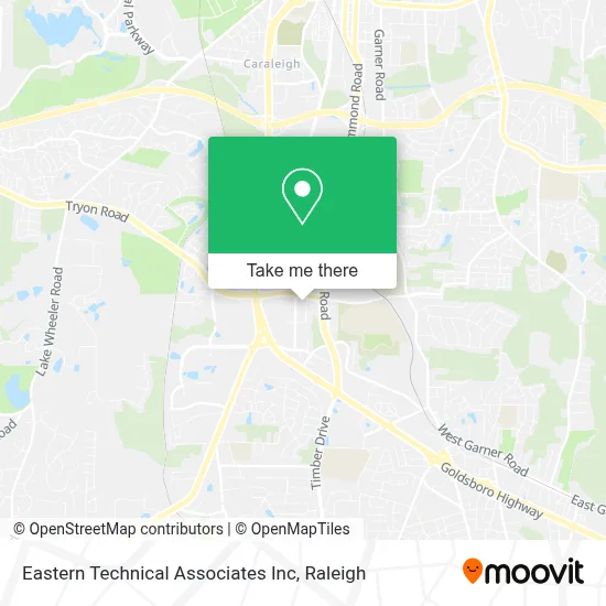 Eastern Technical Associates Inc map