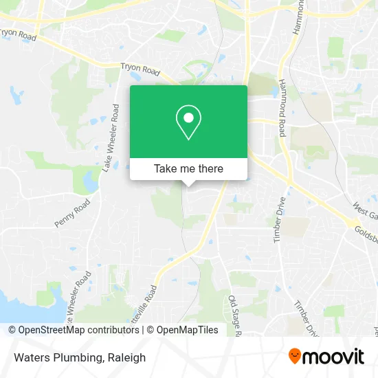 Waters Plumbing map