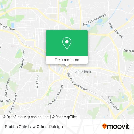 Stubbs Cole Law Office map