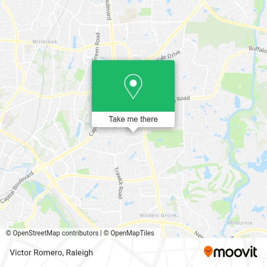 Victor Romero map