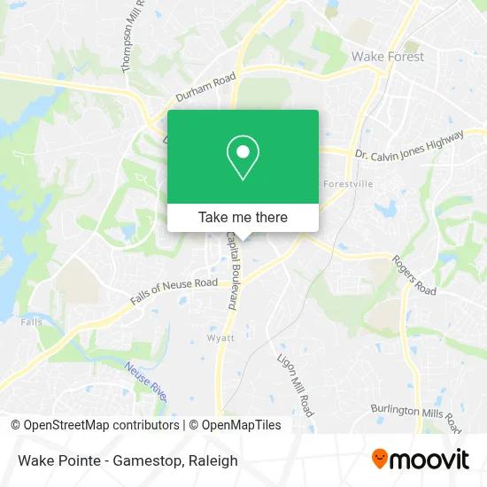 Wake Pointe - Gamestop map