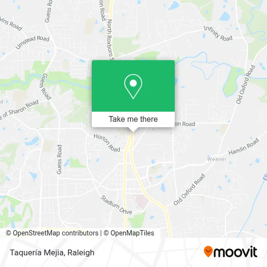 Taquería Mejia map