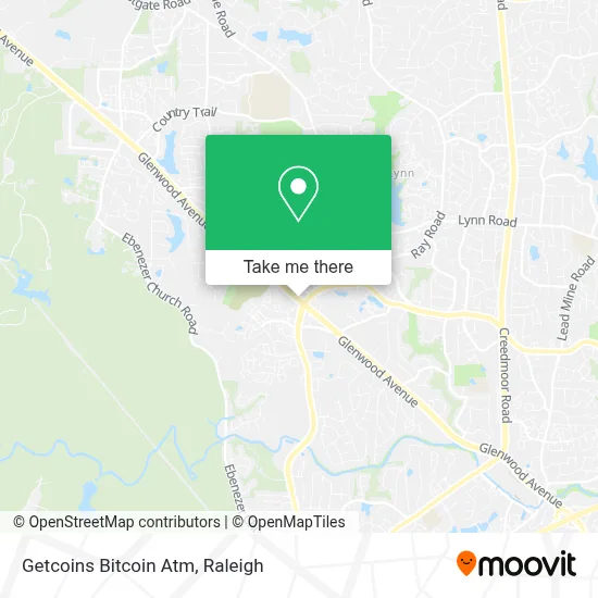 Getcoins Bitcoin Atm map