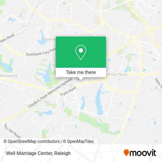 Well Marriage Center map