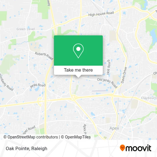 Mapa de Oak Pointe