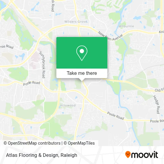 Atlas Flooring & Design map