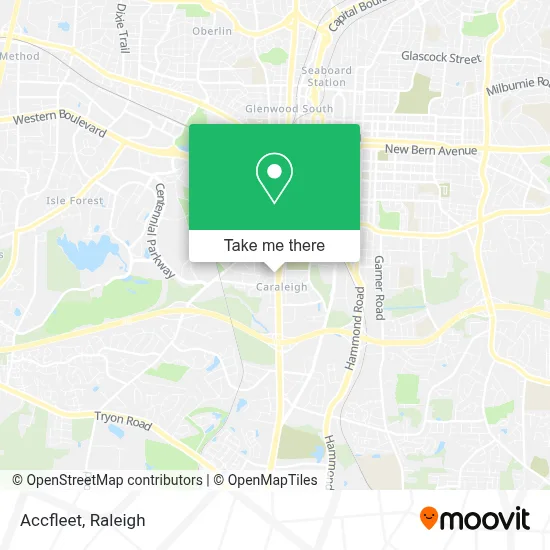 Accfleet map