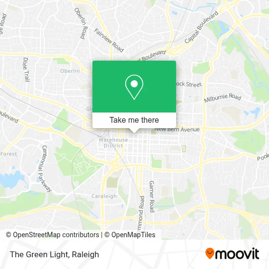 The Green Light map