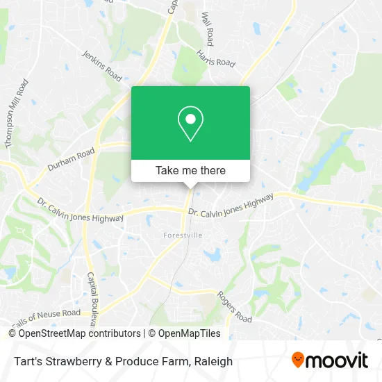 Tart's Strawberry & Produce Farm map