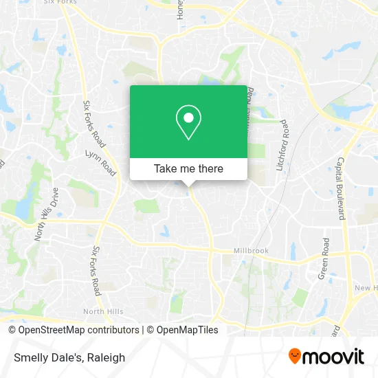 Smelly Dale's map