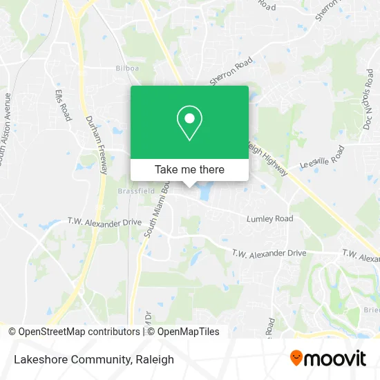 Lakeshore Community map