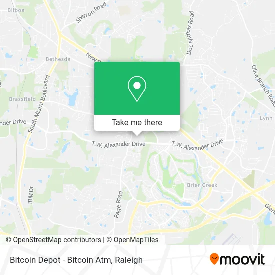 Bitcoin Depot - Bitcoin Atm map