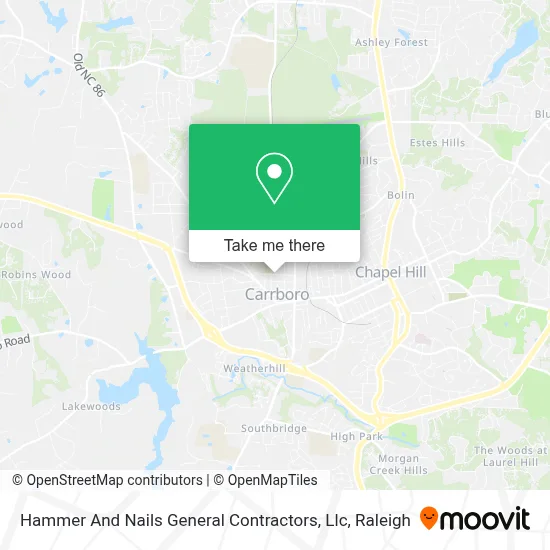 Hammer And Nails General Contractors, Llc map