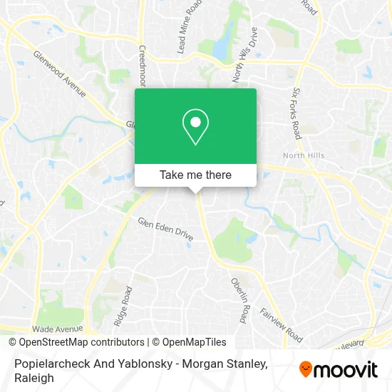 Popielarcheck And Yablonsky - Morgan Stanley map