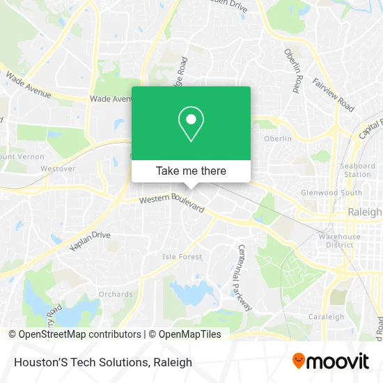 Houston’S Tech Solutions map