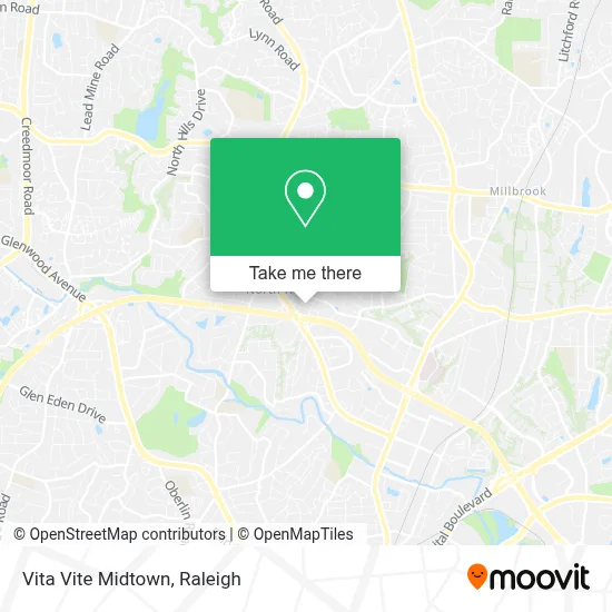 Vita Vite Midtown map