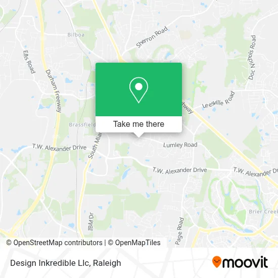 Design Inkredible Llc map