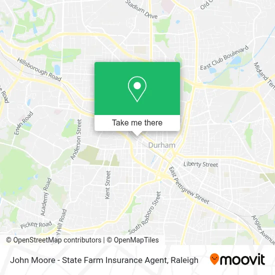 John Moore - State Farm Insurance Agent map