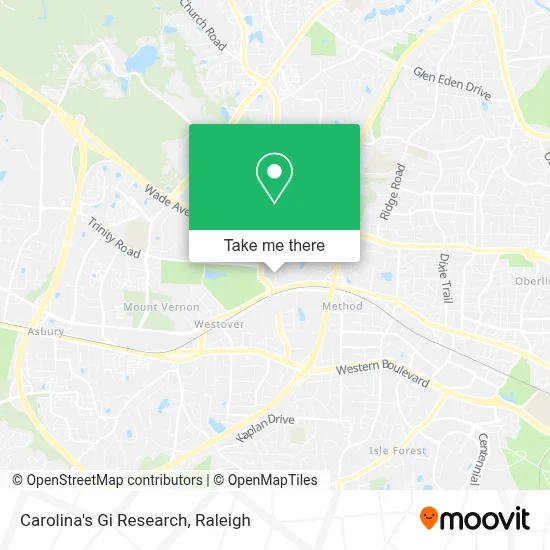 Carolina's Gi Research map