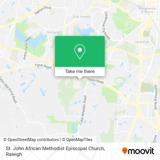St. John African Methodist Episcopal Church map