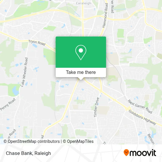 Chase Bank map