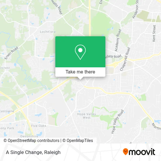 A Single Change map
